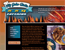 Tablet Screenshot of bigjohnnoltcatering.com